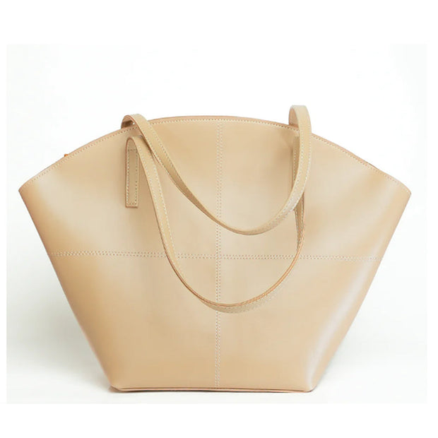 TOTE SHOULDER BEIGE